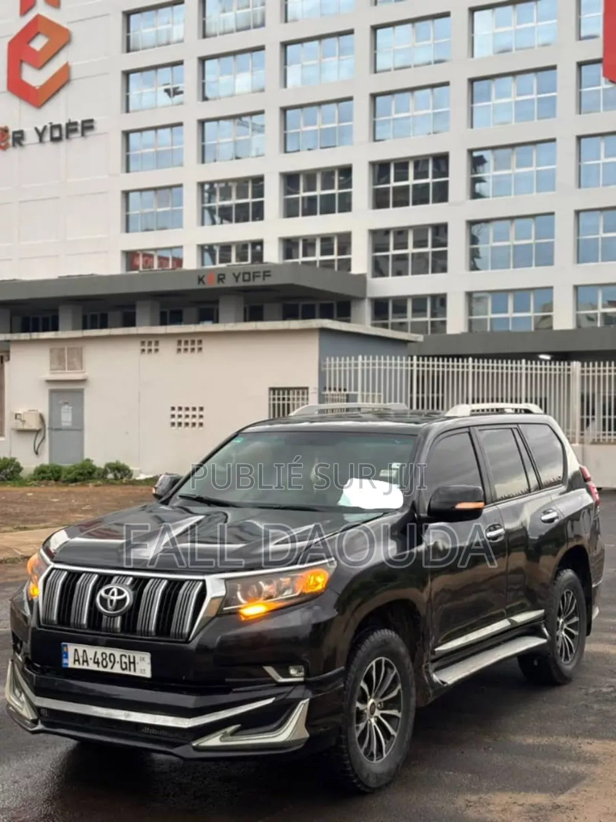 Toyota Land Cruiser Prado 2012 Black