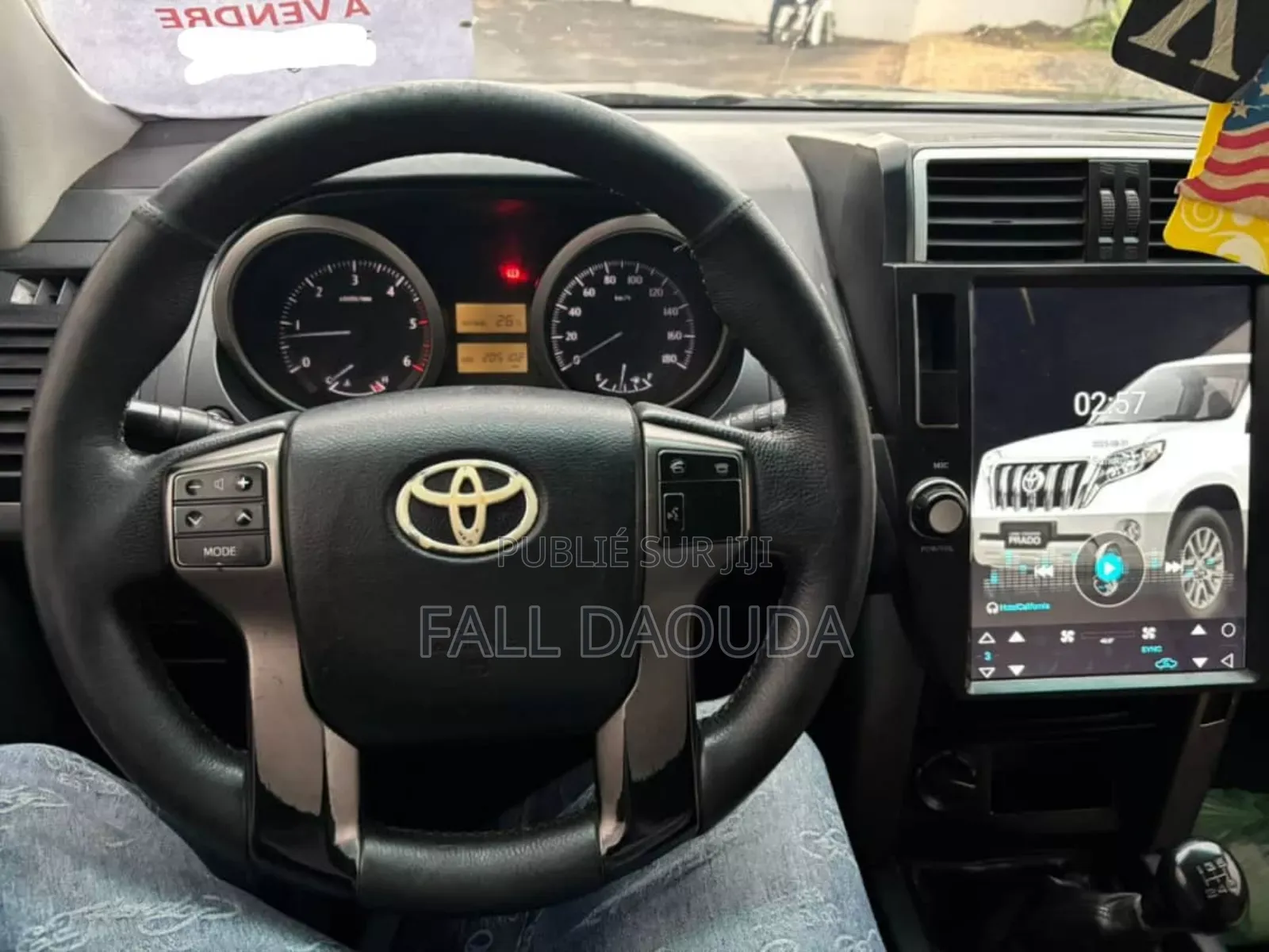 Toyota Land Cruiser Prado 2012 Black