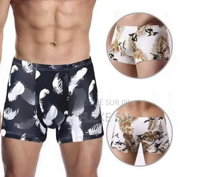 Sxchen Lot De 4 Boxers Sous-Vêtements Pour Hommes Mode Garçon