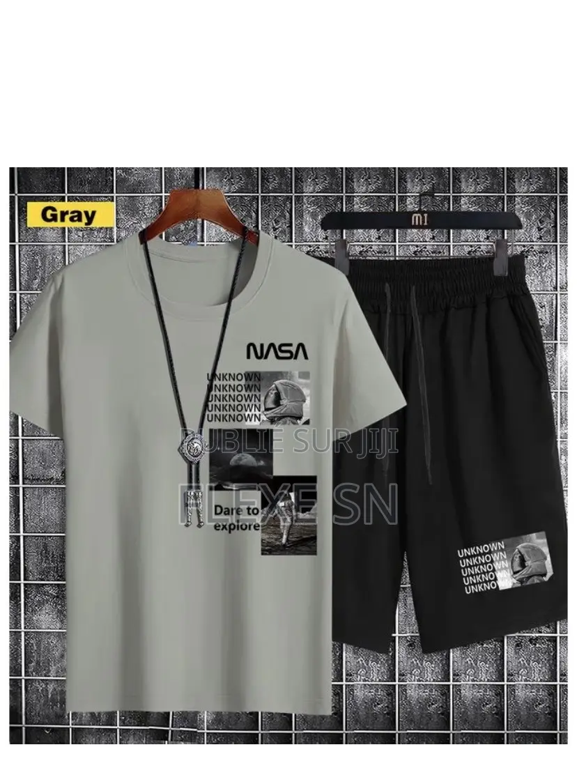 Yixin (2 Pièces) Ensemble T-Shirt À Manches Courtes /