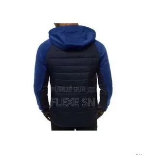 Berrykey Veste Décontractée Homme À Légère Respirante Bleu, Noir