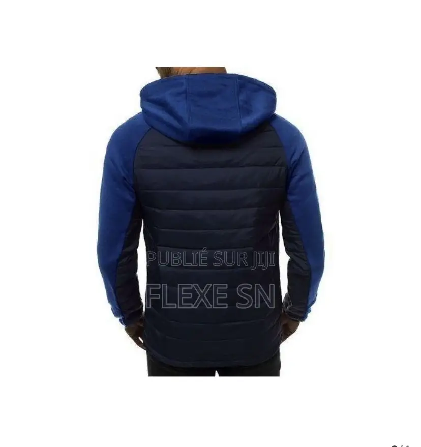 Berrykey Veste Décontractée Homme À Légère Respirante Bleu, Noir