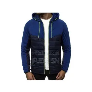 Photo - Berrykey Veste Décontractée Homme À Légère Respirante Bleu, Noir