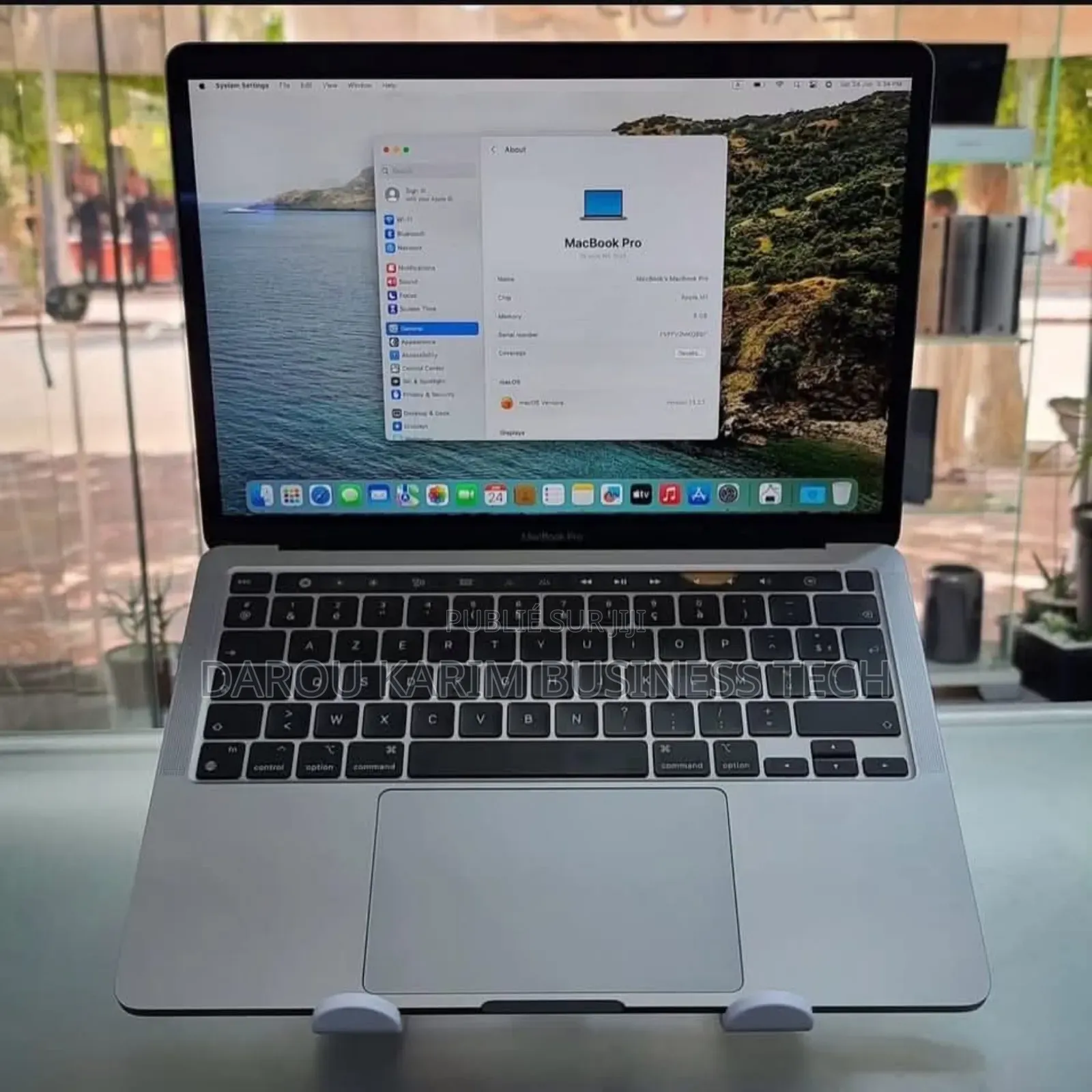 New Ordinateur Portable Apple MacBook Pro 2020 8GB Apple M1 SSD 256GB