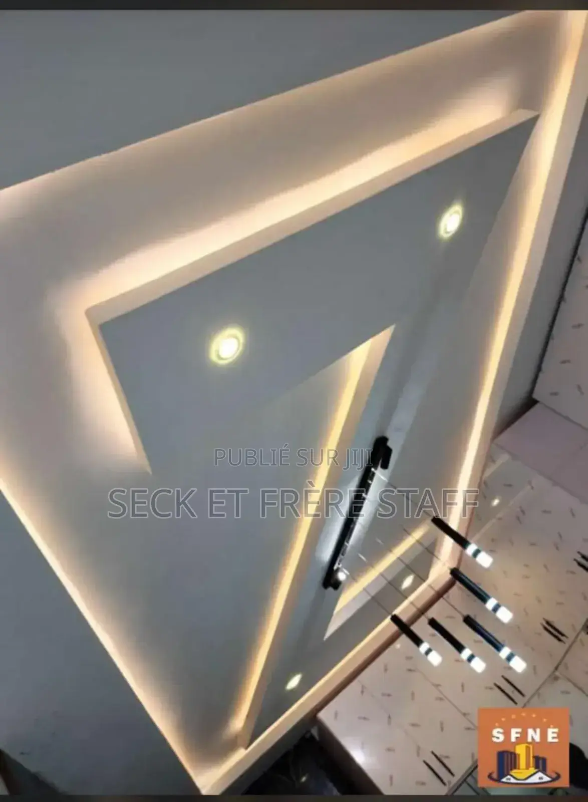 Travaux De Faux Plafonds – Seck & Frère Staff