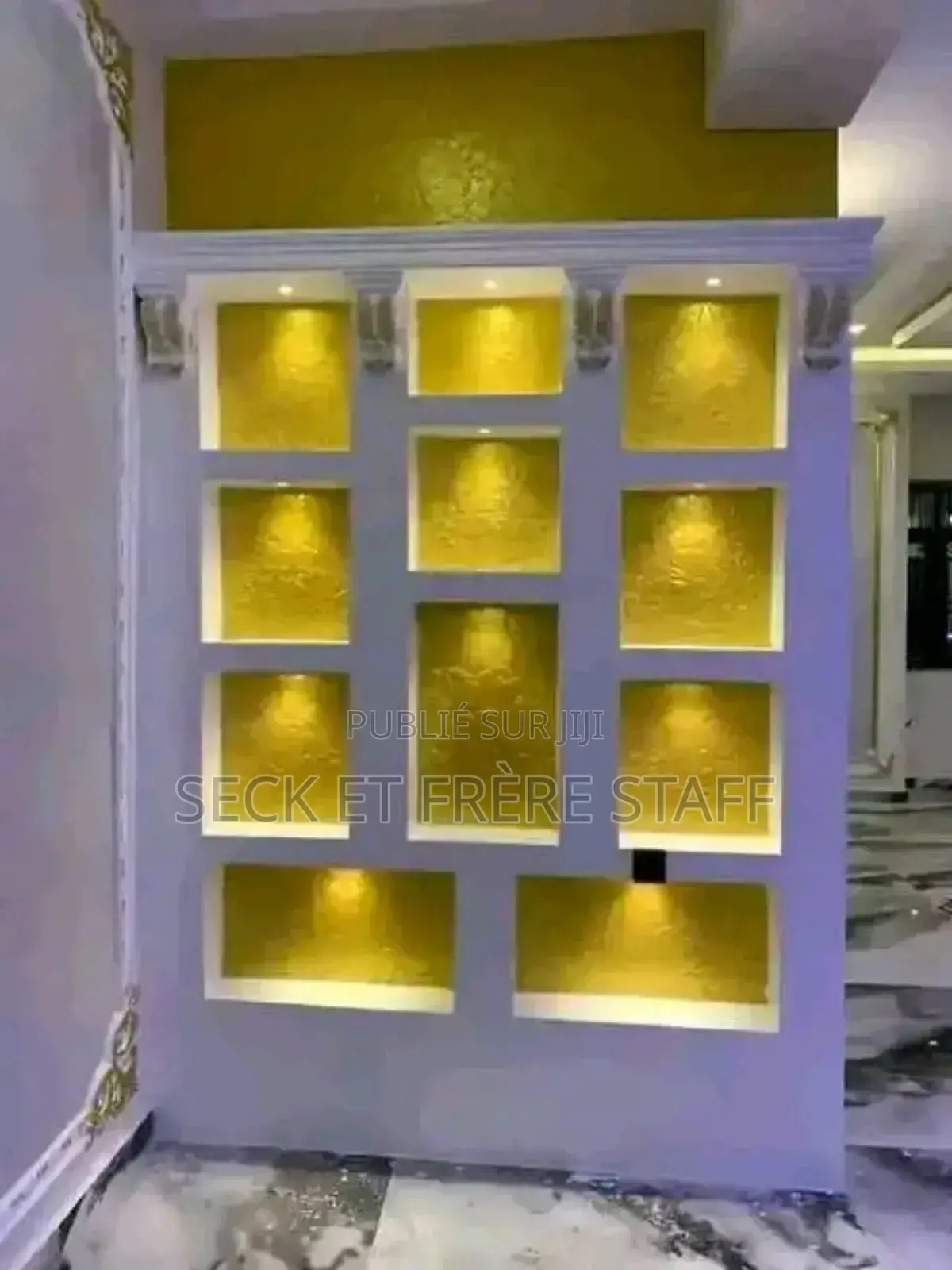 Travaux De Faux Plafonds – Seck & Frère Staff