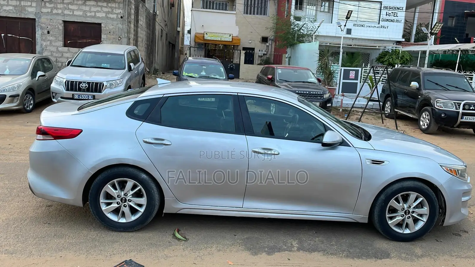 Kia Optima 2016 Gris