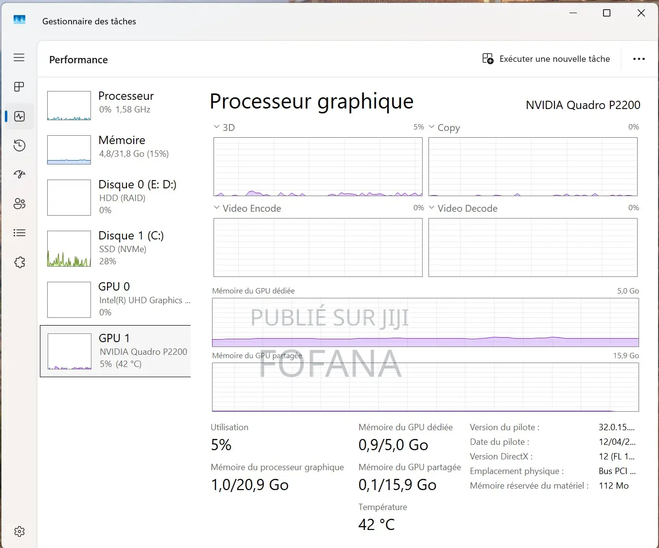 Ordinateur De Bureau HP Z2 32GB Intel Core I7 HDD+SSD 512GB
