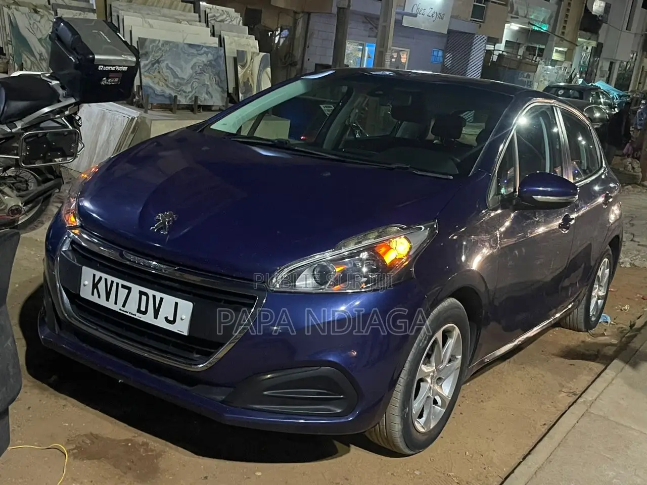 Peugeot 208 2017 Blue