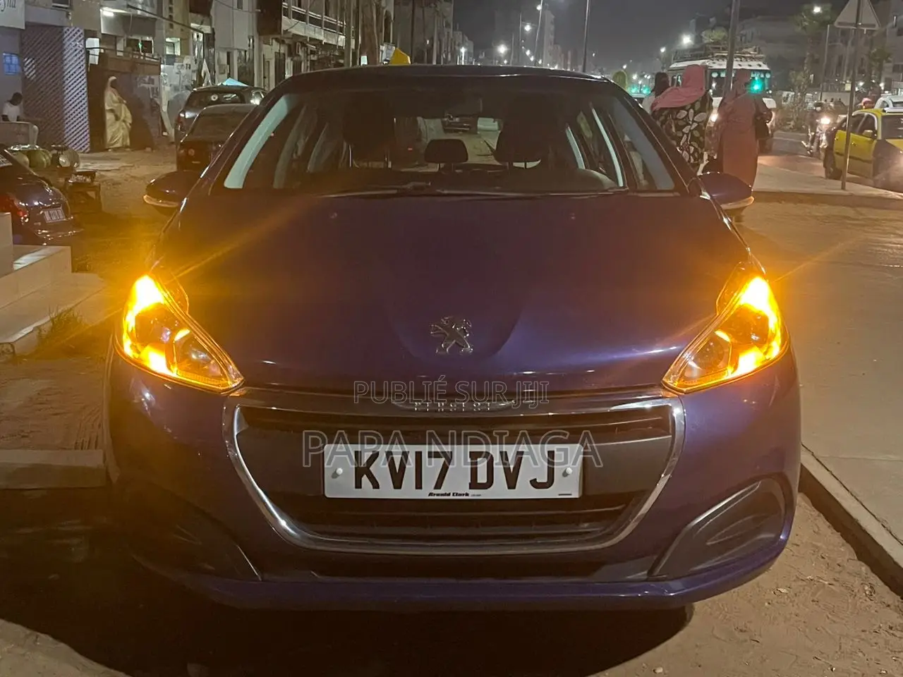 Peugeot 208 2017 Blue