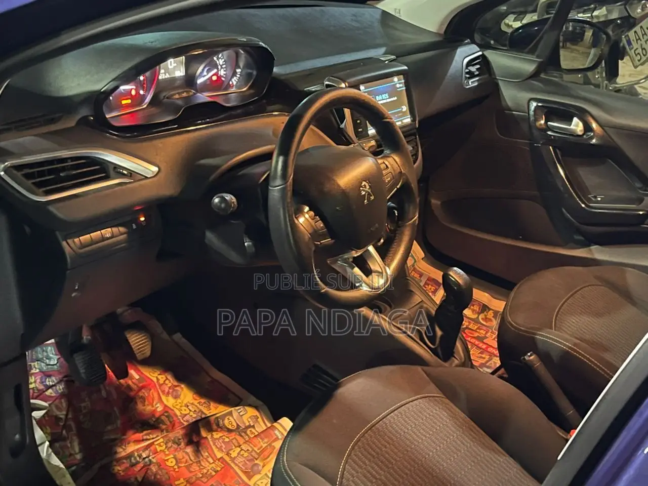 Peugeot 208 2017 Blue