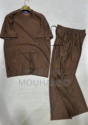 Ensemble À Rayures Fines