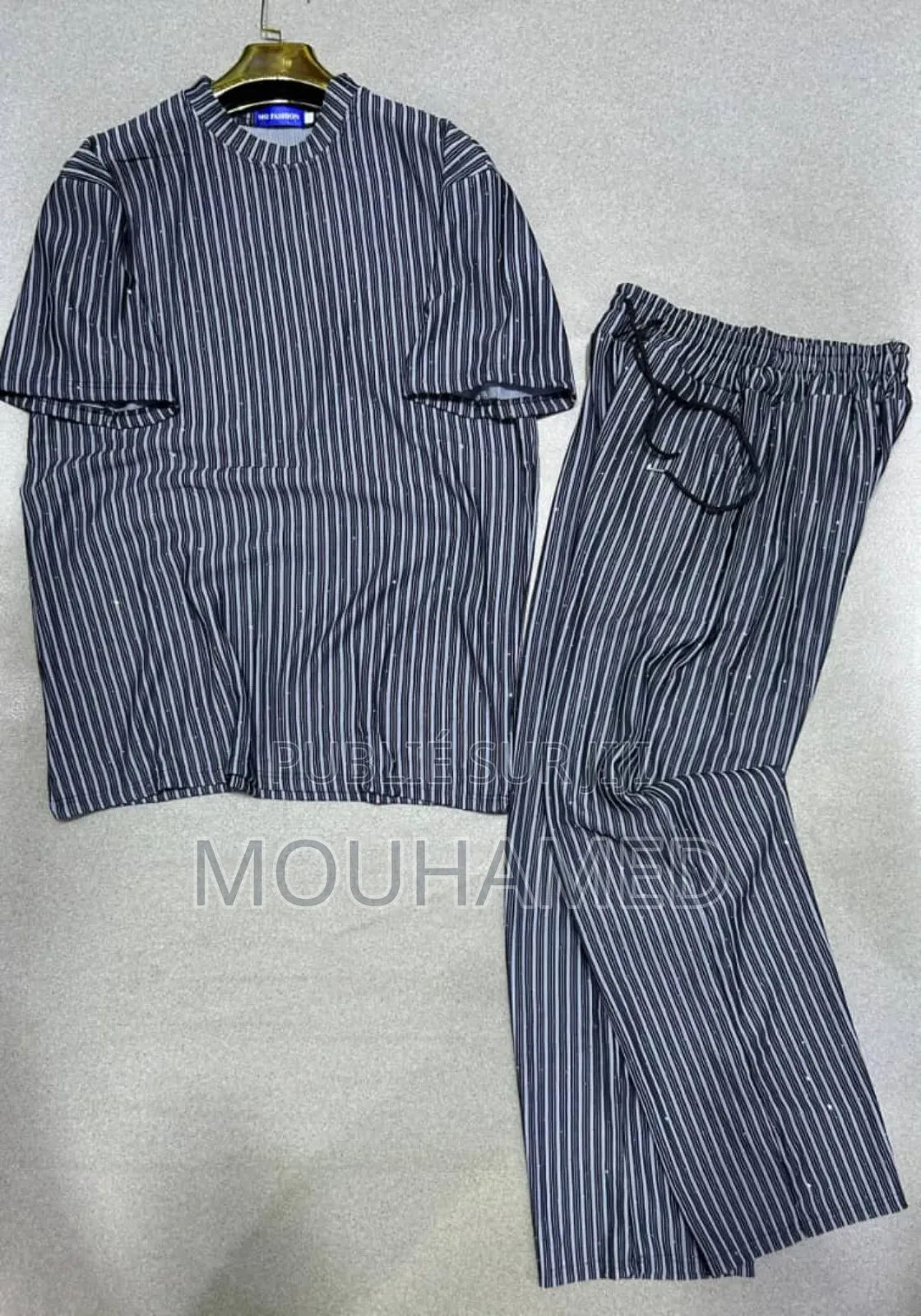 Ensemble À Rayures Fines