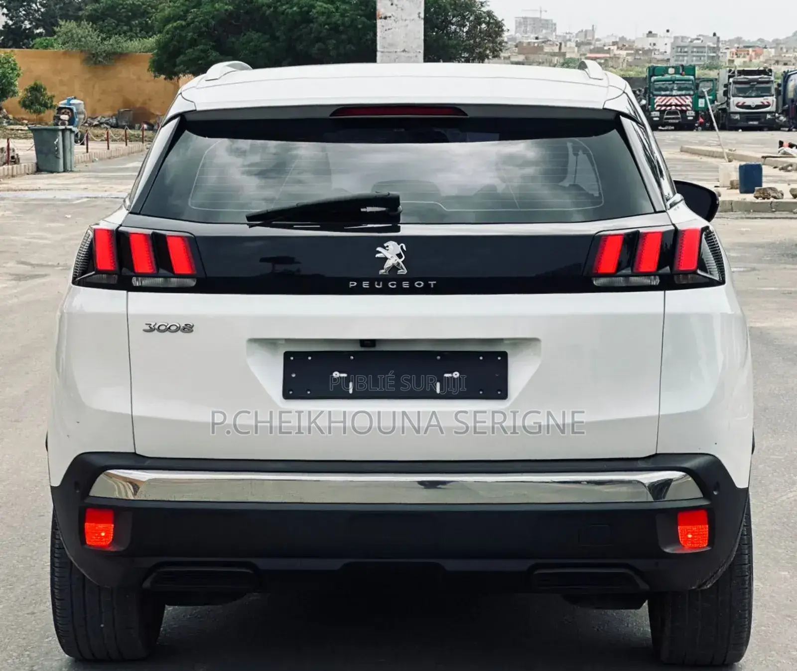 Peugeot 3008 2018 Blanc