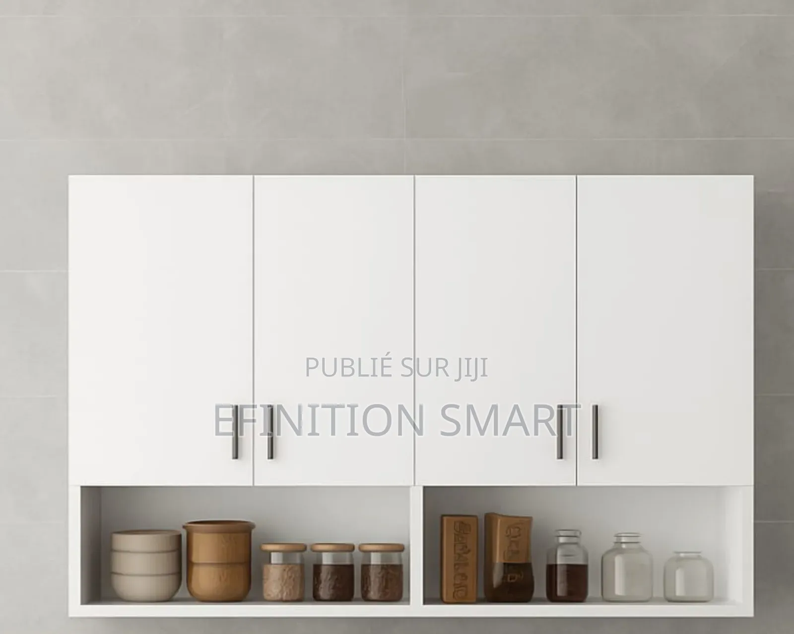 Armoire 4 Battants Blanc