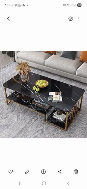 Photo - Table Basse Vip Grande Taille 1m20