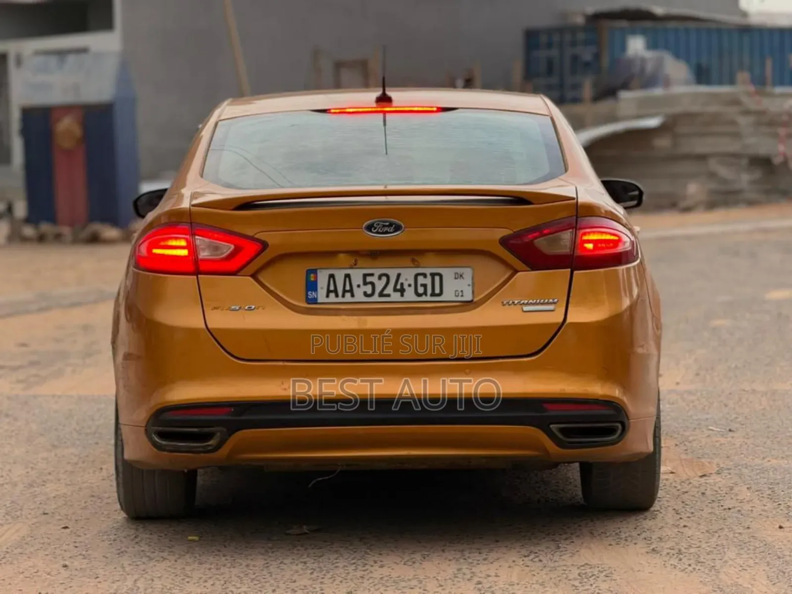 Ford Fusion 2014 Jaune