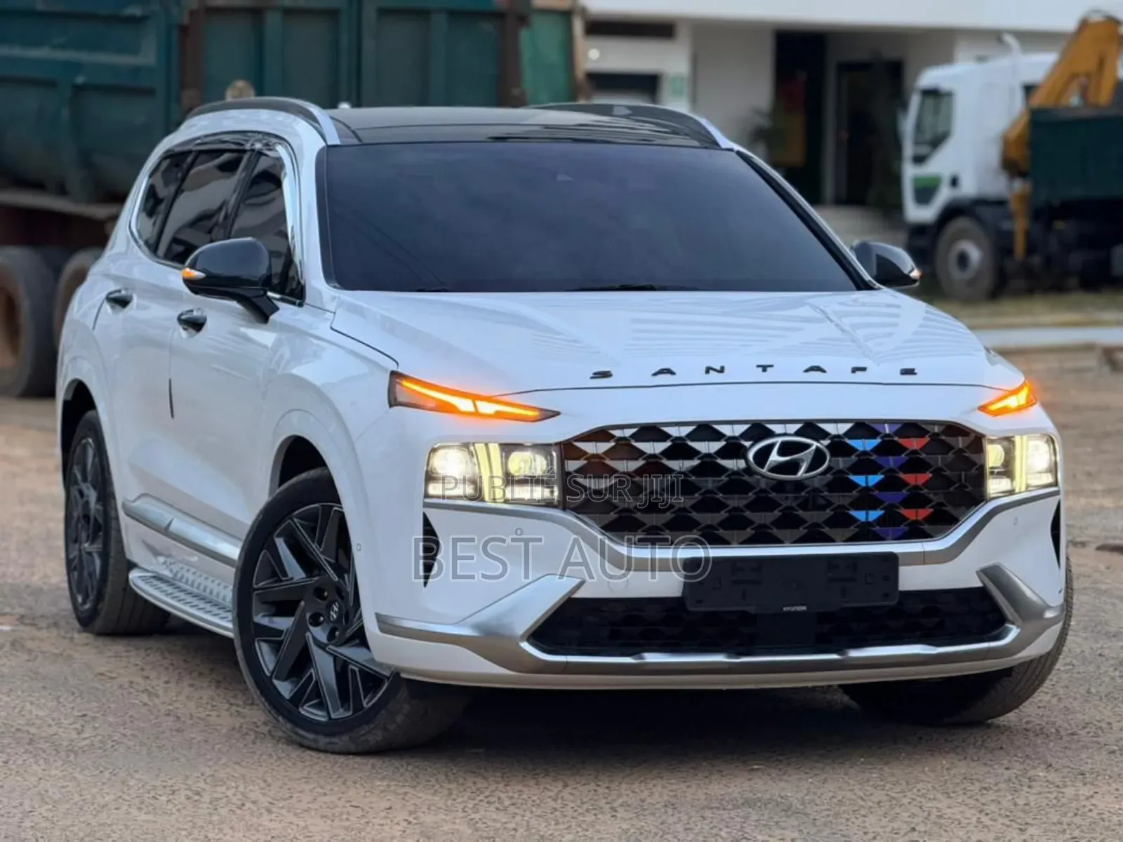 Hyundai Santa Fe 2021 Blanc