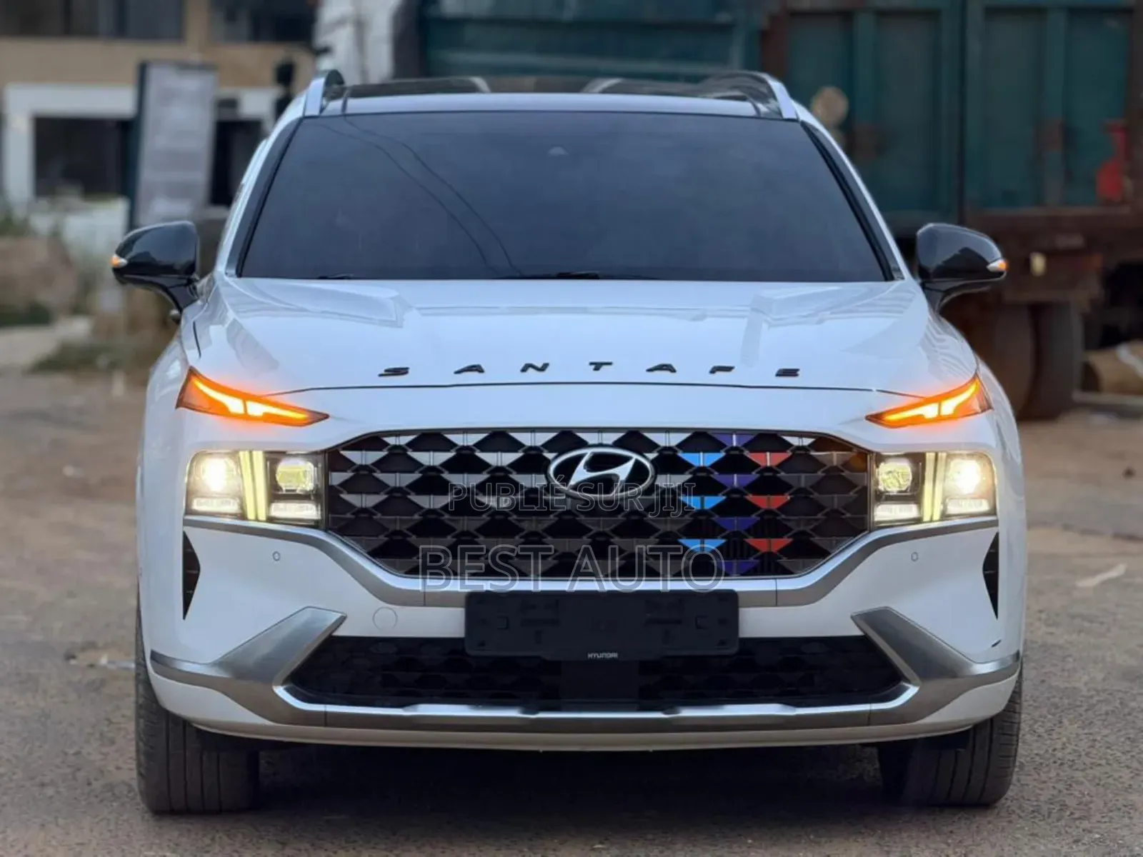 Hyundai Santa Fe 2021 Blanc