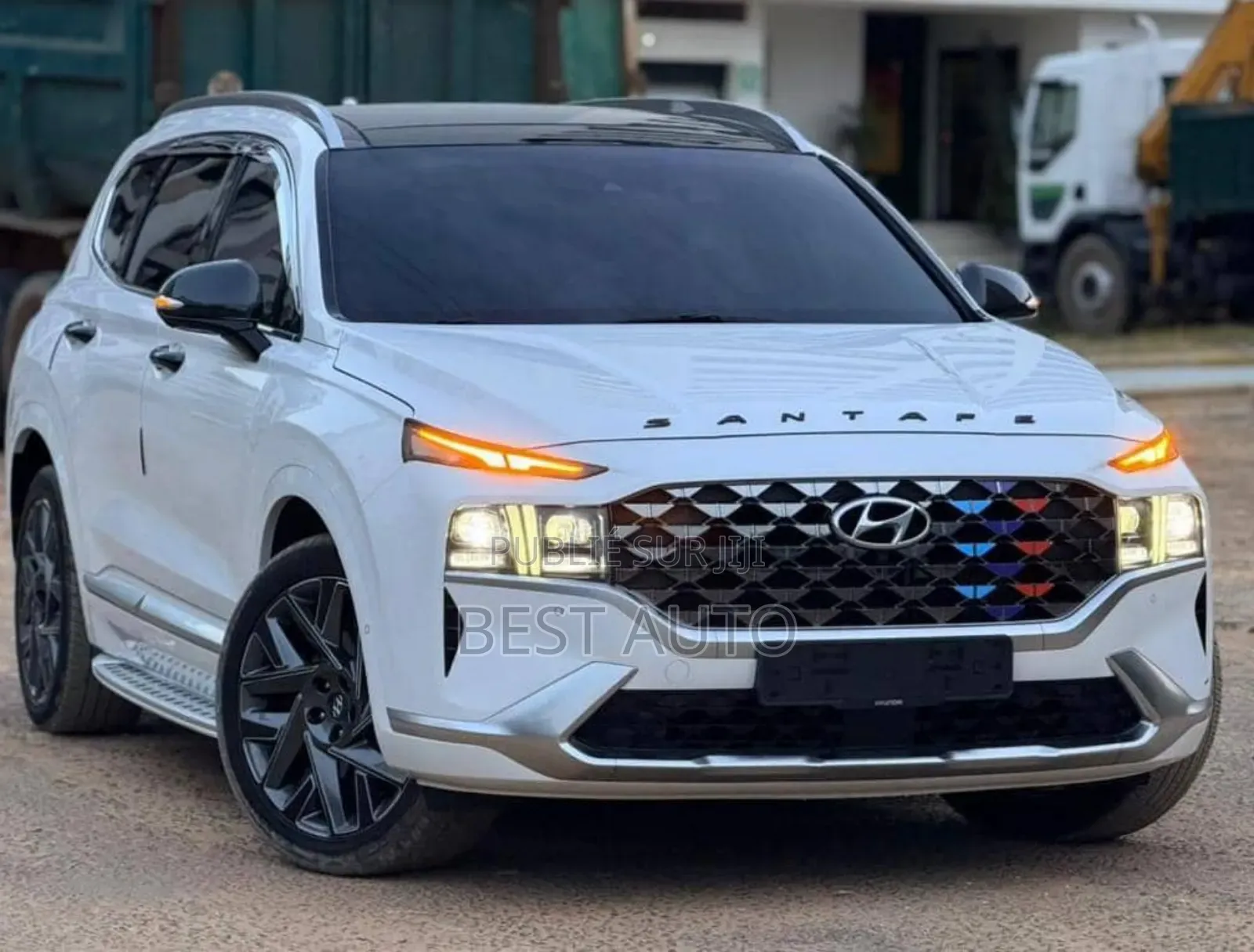 Hyundai Santa Fe 2021 Blanc