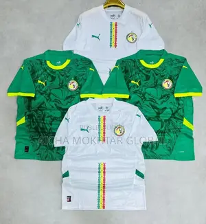 Maillot Sénégal Vert Blanc