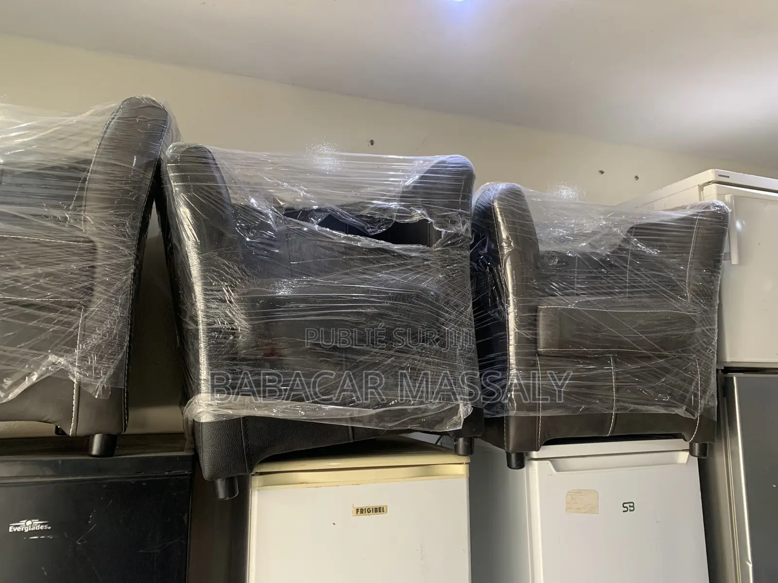 Salon en Cuir 4 Places