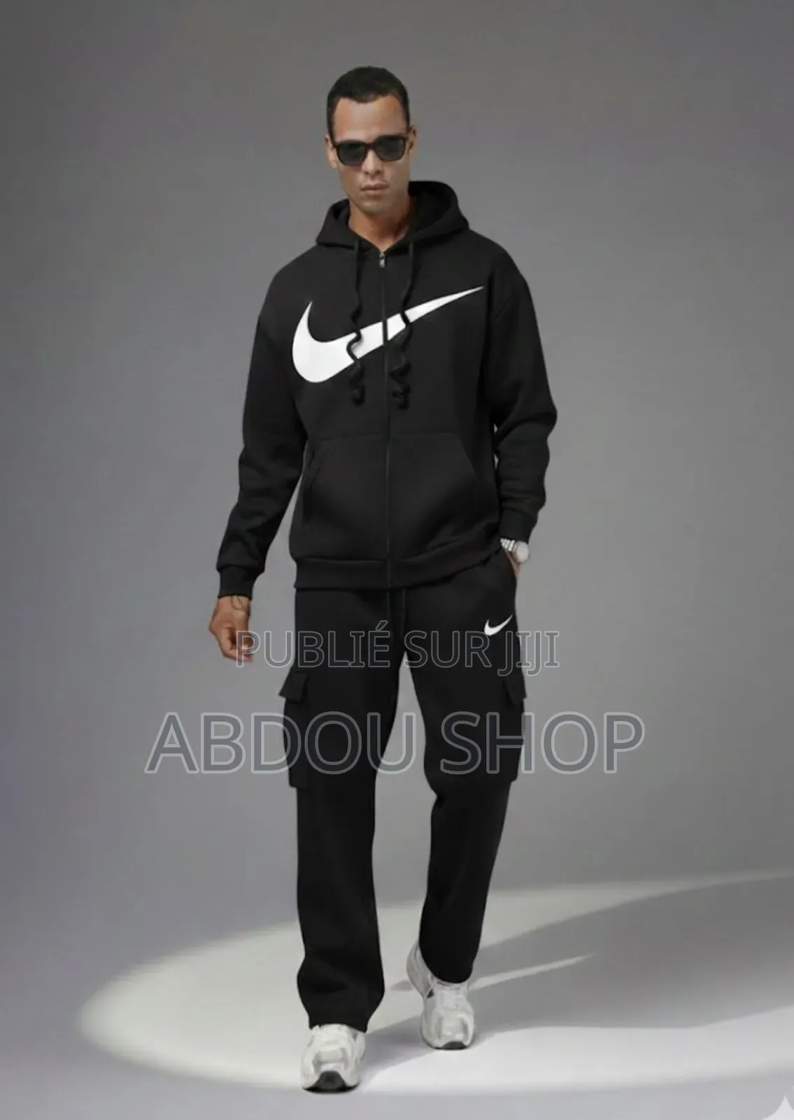 Ensemble Blouson Capuche Nike Original Qualité Disponible