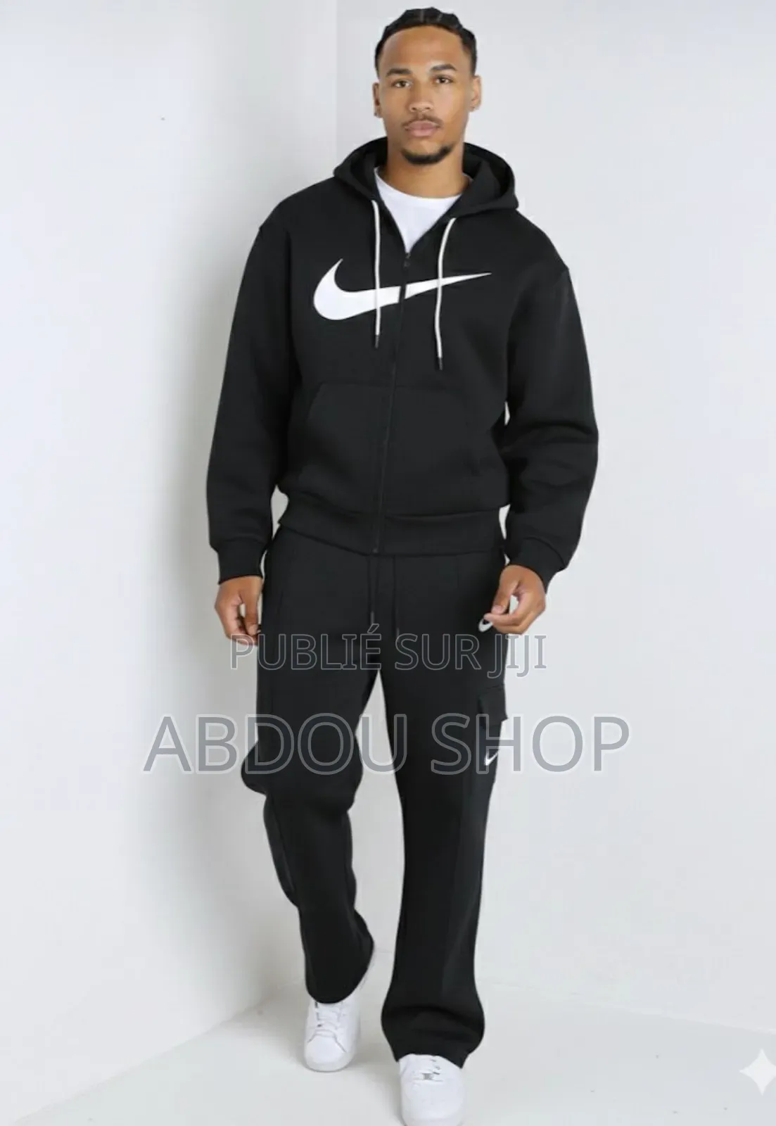 Ensemble Blouson Capuche Nike Original Qualité Disponible