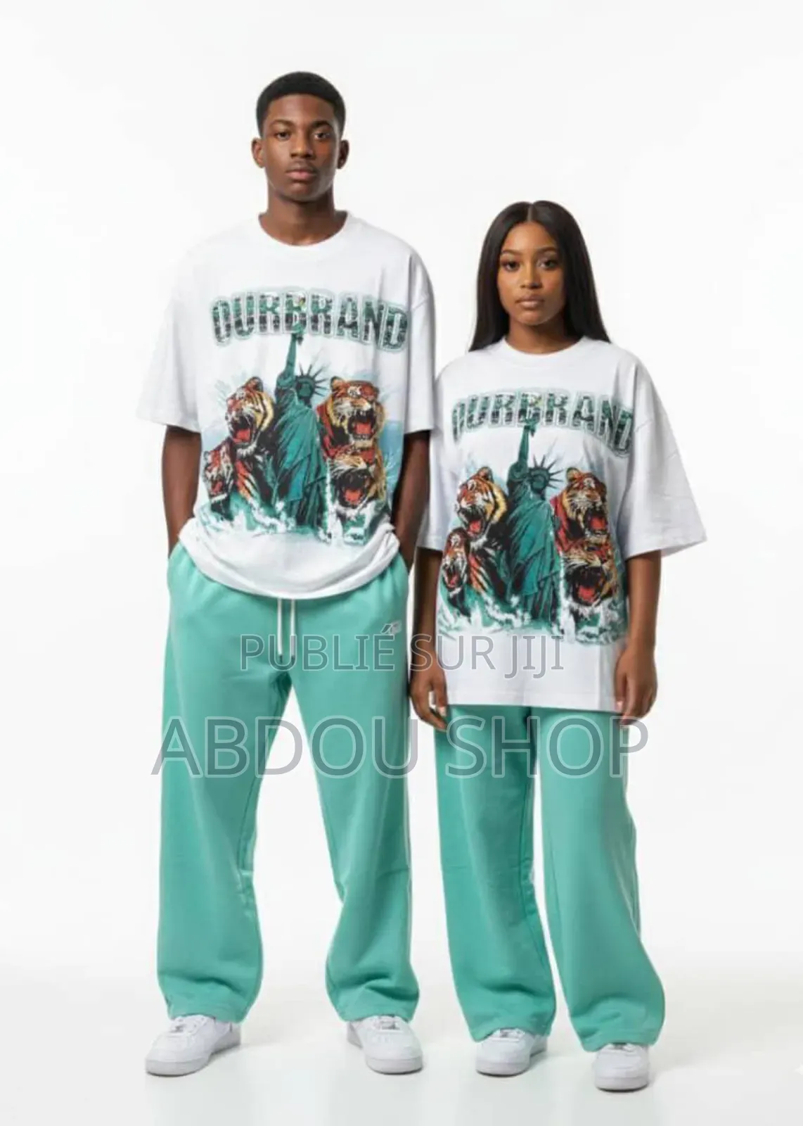 Ensemble T-Shirts Pantalons Unisexe Disponible