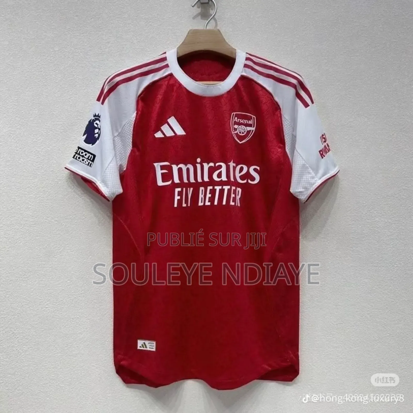 Maillot Arsenal Rouge Blanc