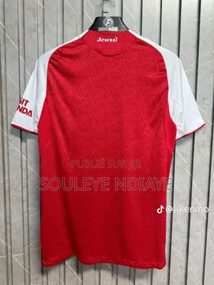Maillot Arsenal Rouge Blanc