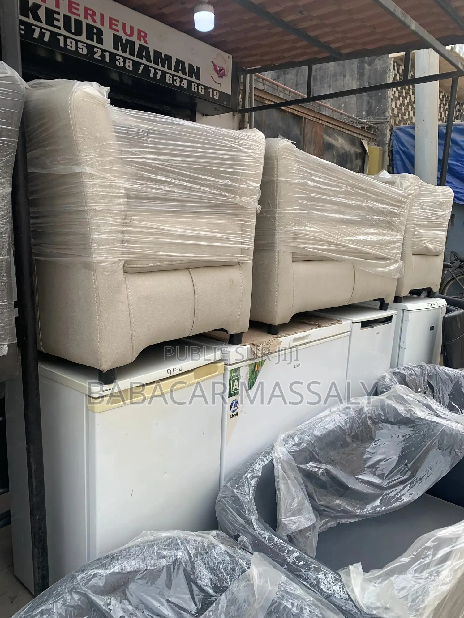 Salon en Cuir 4 Places