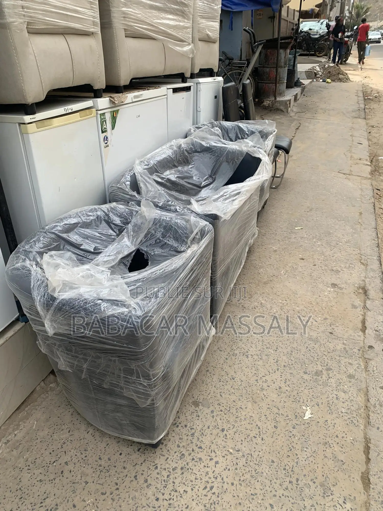 Salon en Cuir 4 Places