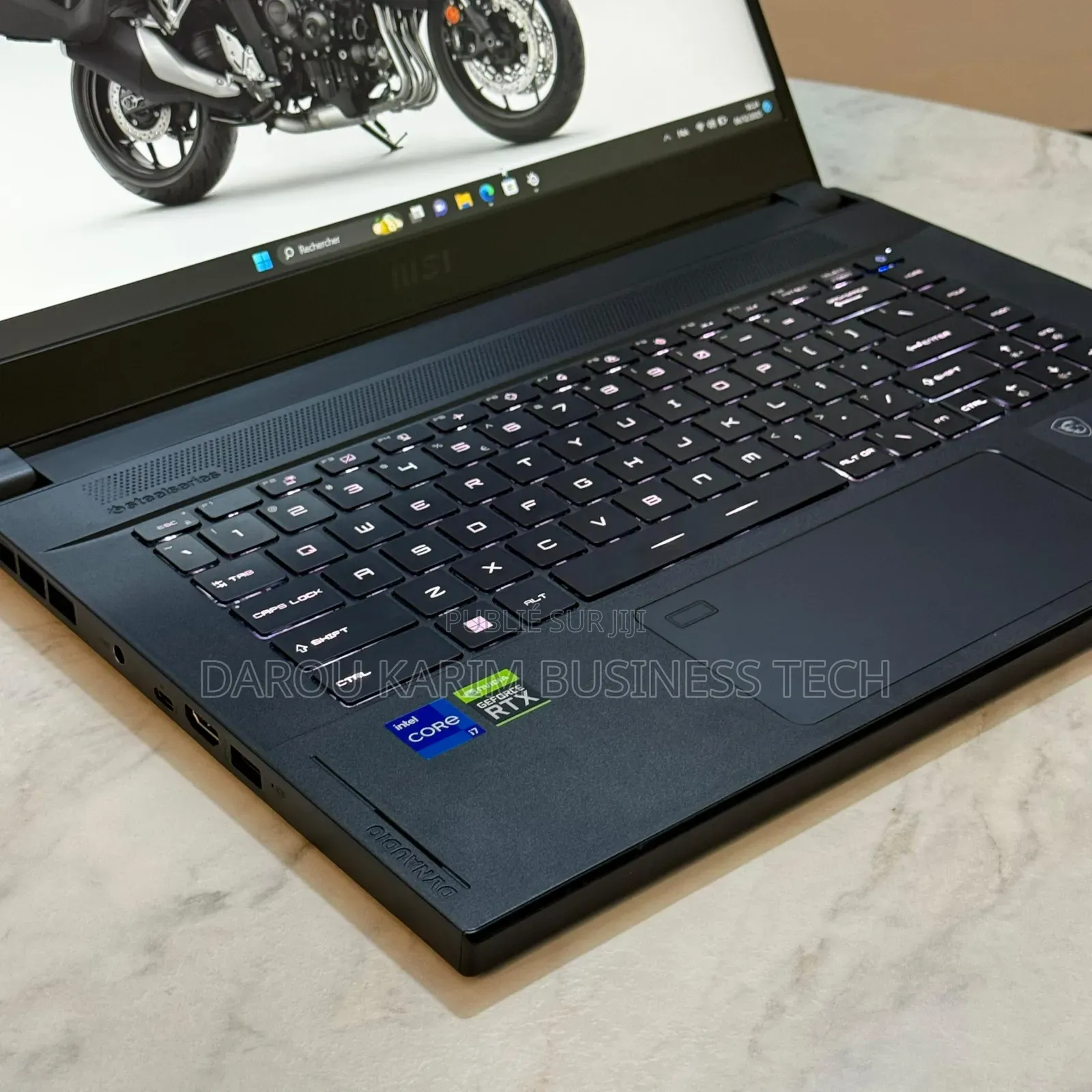 New MSI GS66 Stealth 12UHS 32GB Intel Core I7 SSD 512GB