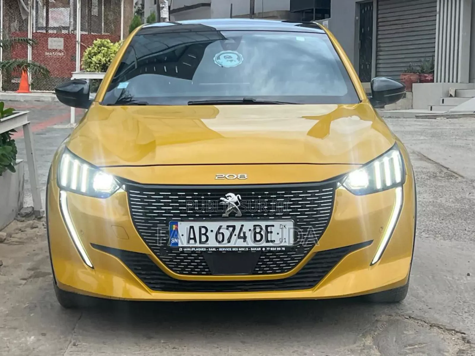 Peugeot 208 2020 Jaune