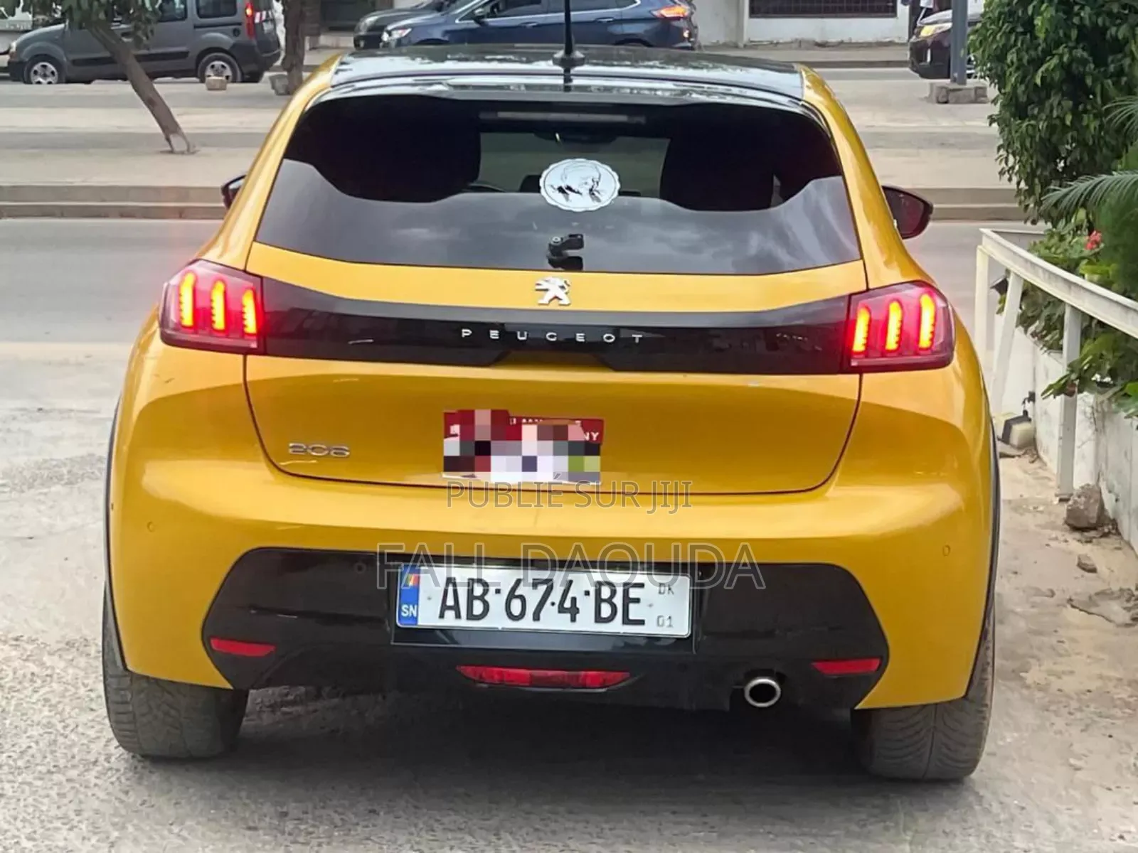 Peugeot 208 2020 Jaune