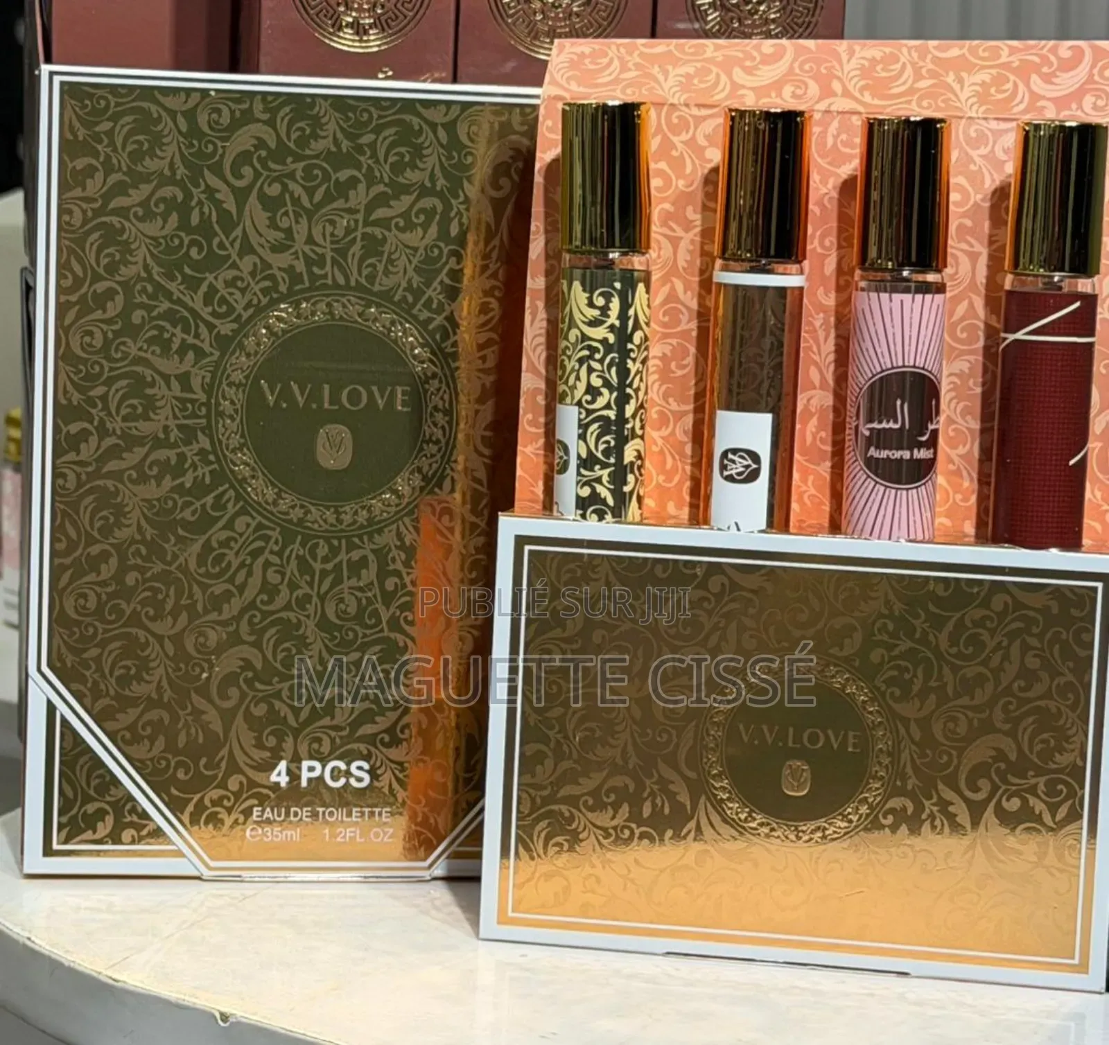 Coffret De 4 Mini Parfum d'Une Odeur Exceptionnelle