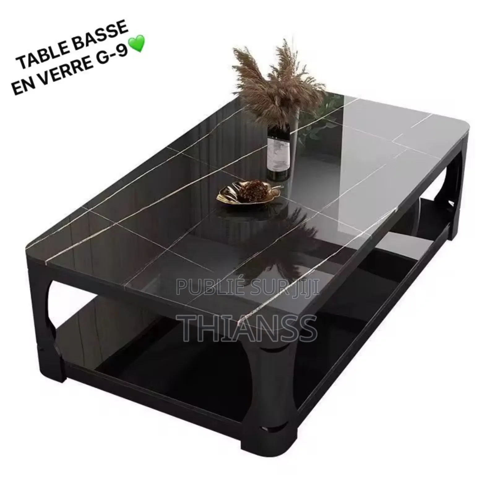 Table Salon en Verre