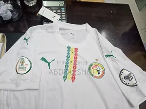 Photo - Maillots Sénégal Authentique Avec Badge Can Maroc 2025