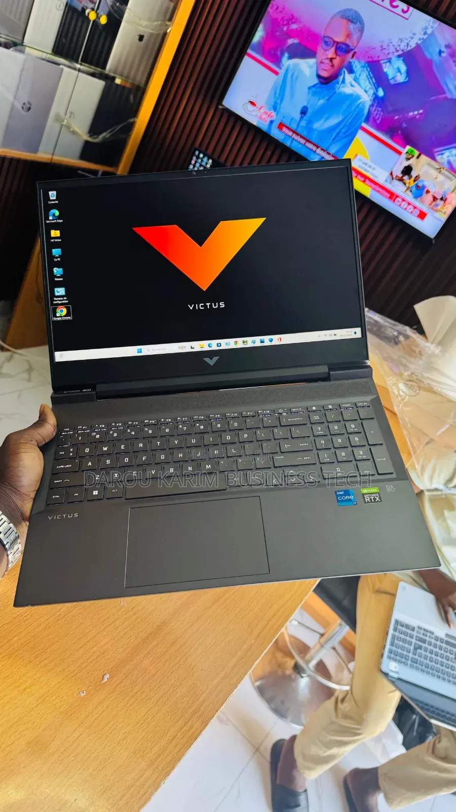 New Ordinateur Portable HP Victus 16 16GB Intel Core I7 SSD 512GB