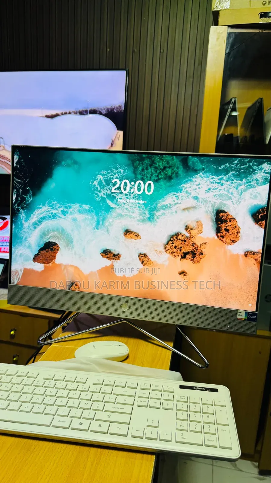 New Ordinateur De Bureau HP AiO 24 16GB Intel Core I7 HDD+SSD 2T