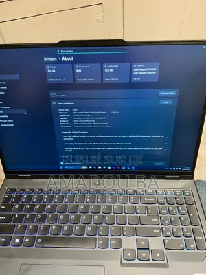 Ordinateur Portable Lenovo Legion 5 32GB AMD Ryzen 9 SSD 1T