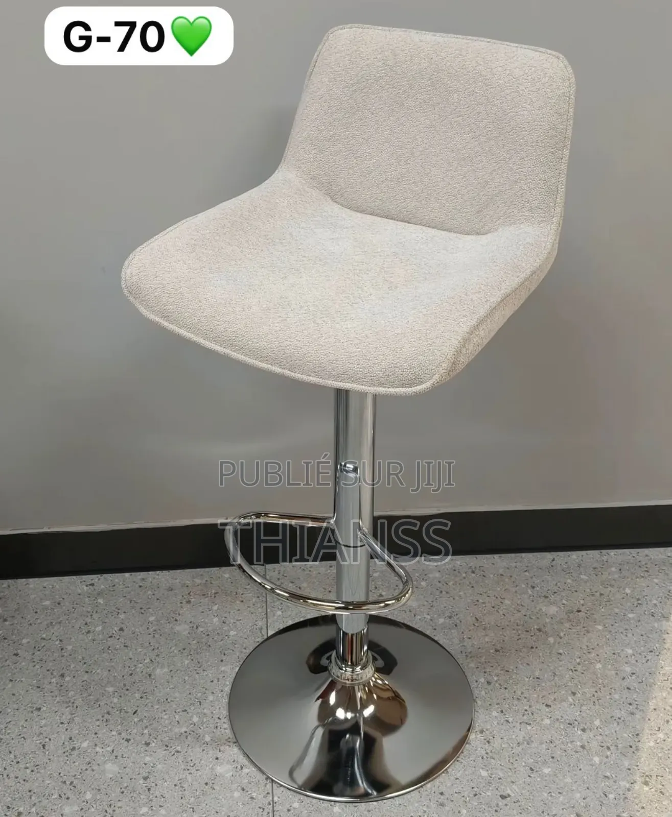 Chaise Bar Pivotante