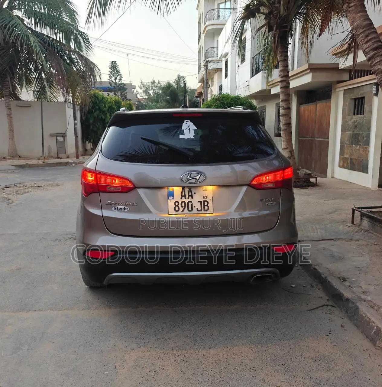 Hyundai Santa Fe Limited AWD 2016 Gris