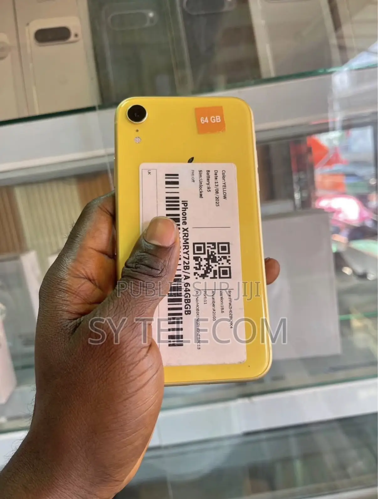 New Apple iPhone XR 64 GB Jaune