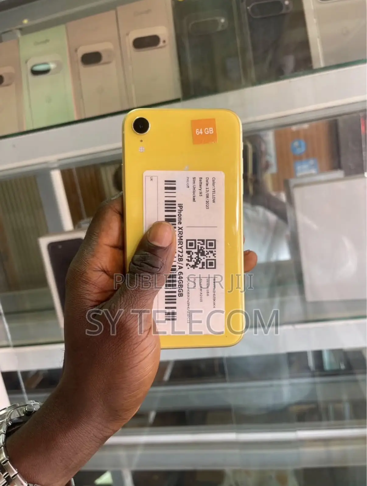 New Apple iPhone XR 64 GB Jaune