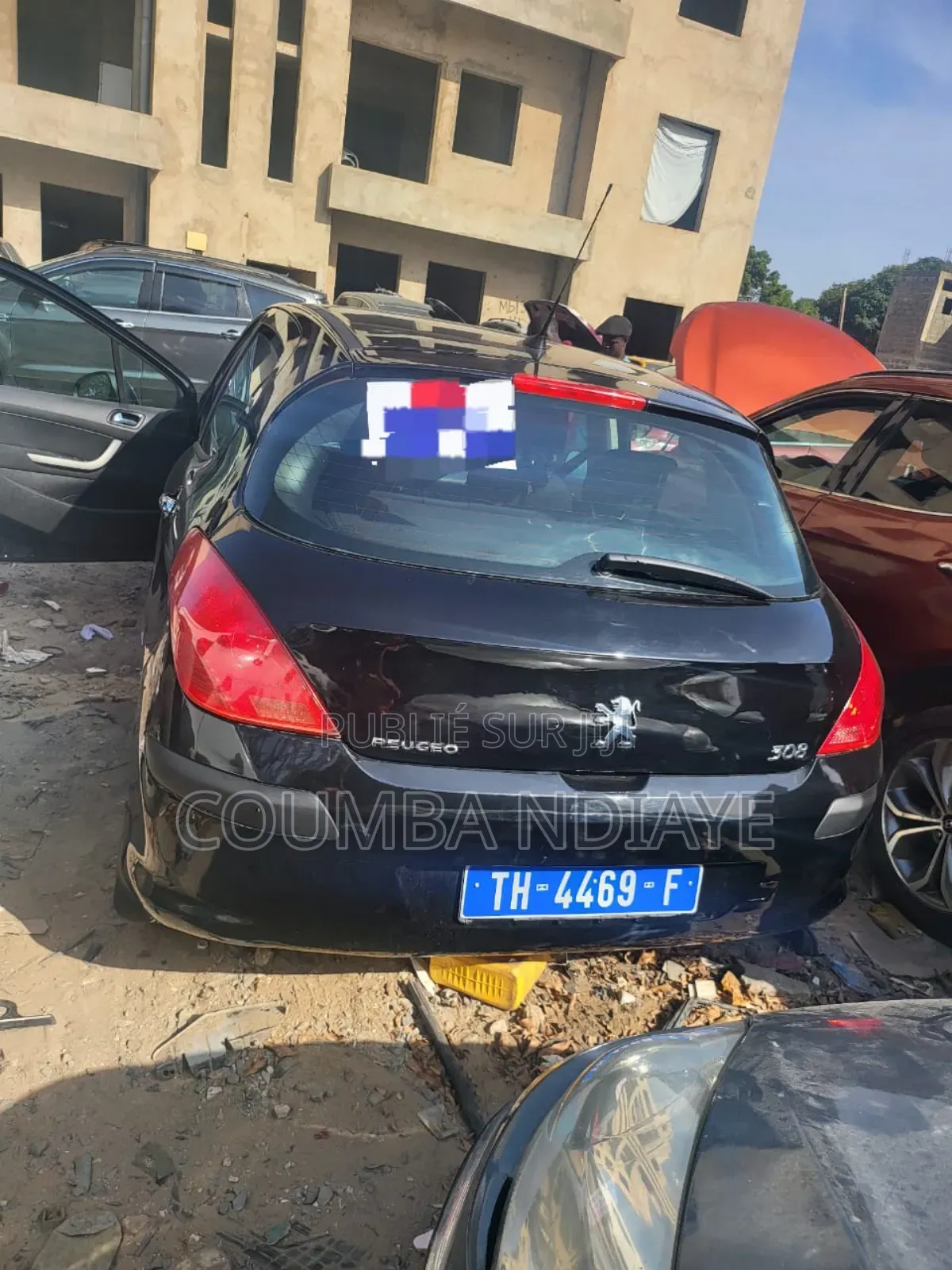 Peugeot 308 2010 Noir Mat