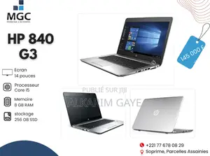 Ordinateur Portable HP EliteBook 840 G3 8GB Intel Core I5 SSD 256GB