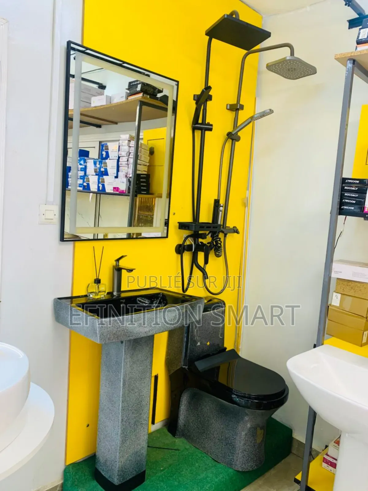 Pack Sanitaire Gts Gris Noir