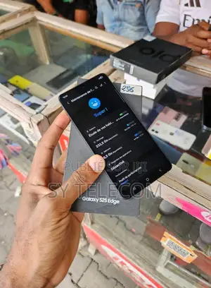 New Samsung Galaxy S25 Edge 256 GB Black